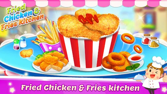 Fry Chicken Maker-Cooking Game screenshot 2