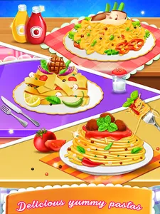 Make Pasta Cooking Girls Games screenshot 12