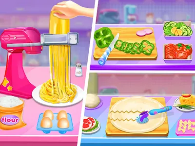 Make Pasta Cooking Girls Games screenshot 16