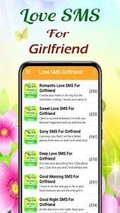 Love SMS for Girlfriend screenshot 8