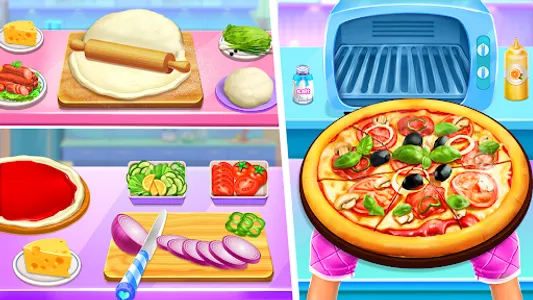 Bake Pizza Game- Cooking game screenshot 0