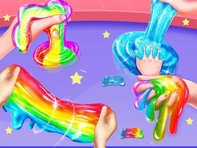 Rainbow Slime Simulator Games screenshot 10