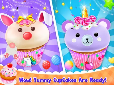 Cupcake Baking Cooking Games screenshot 11