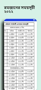 মাহে রমজান ক্যালেন্ডার ২০২২ screenshot 7