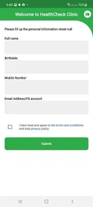 HealthCheck Clinic screenshot 2