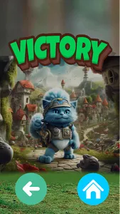 smurf cat: jump game! screenshot 1