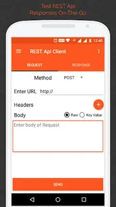 REST Api Client Android screenshot 0