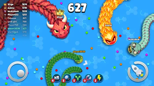 Snakes Zone .io: Battle Arena screenshot 0