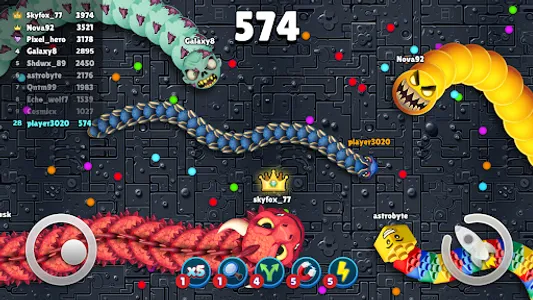 Snakes Zone .io: Battle Arena screenshot 6