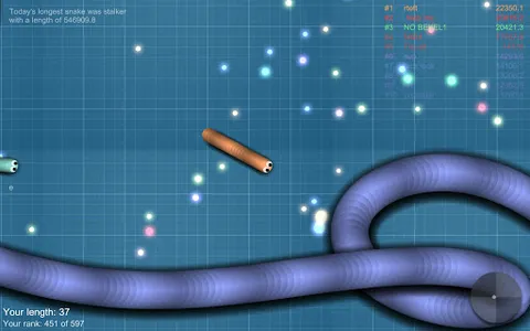 Snake Racing screenshot 0