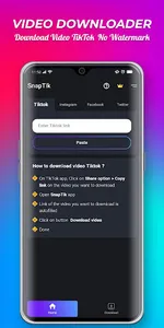 SnapTik - TT Video Downloader screenshot 1
