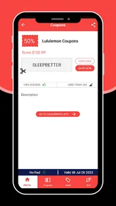 Lululemon Coupons screenshot 3