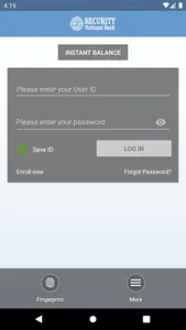 SNB Mobile Banking screenshot 1