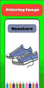 Sneakers Coloring Game screenshot 0