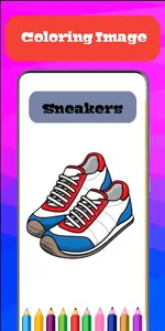 Sneakers Coloring Game screenshot 2