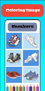 Sneakers Coloring Game screenshot 3