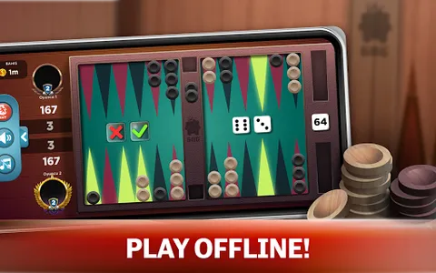 Backgammon-Offline Board Games screenshot 13