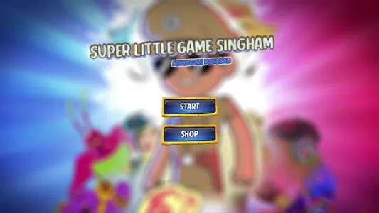 Little Singham Game Mahabali screenshot 0