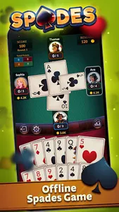 Spades - Offline Card Games screenshot 0