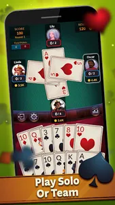 Spades - Offline Card Games screenshot 1