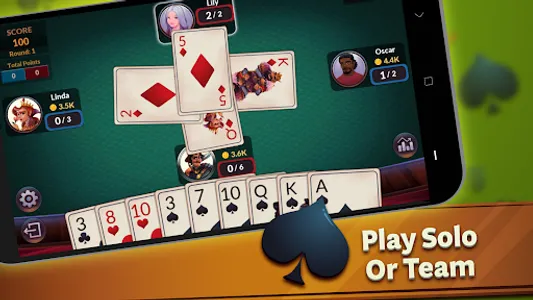 Spades - Offline Card Games screenshot 20