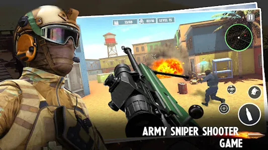 Army sniper shooter: Gun Games screenshot 9