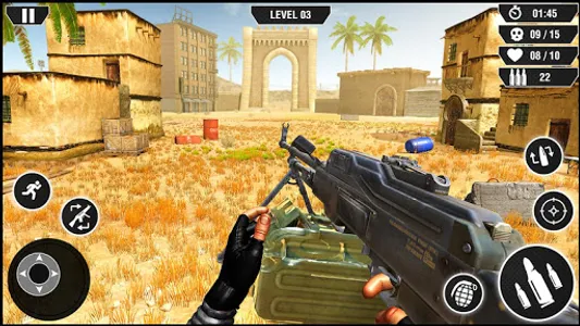 Machine Gun Games: War Shooter screenshot 11