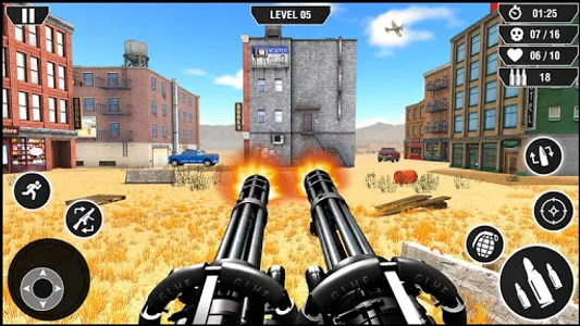 Machine Gun Games: War Shooter screenshot 13