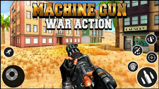 Machine Gun Games: War Shooter screenshot 14