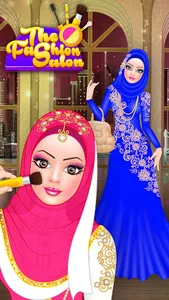 Hijab Doll Fashion Salon Dress screenshot 11