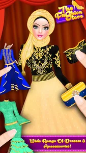 Hijab Doll Fashion Salon Dress screenshot 13