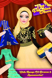 Hijab Doll Fashion Salon Dress screenshot 3