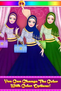 Hijab Doll Fashion Salon Dress screenshot 4