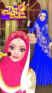 Hijab Doll Fashion Salon Dress screenshot 6