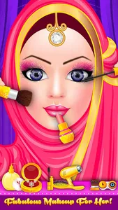 Hijab Doll Fashion Salon Dress screenshot 7