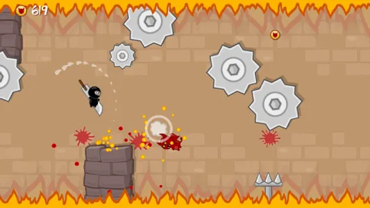 Ninja Shurican: Rage Game screenshot 0