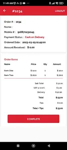 Scan-N-Order Vendor screenshot 3