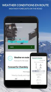 Courchevel roads, transfers &  screenshot 1