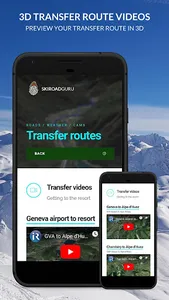 Courchevel roads, transfers &  screenshot 5