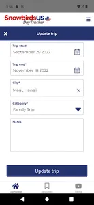 Snowbirds US Day Tracker screenshot 3
