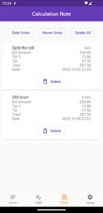 Tip Calculator bill tip split screenshot 2