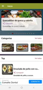 Recetas fáciles y saludables. screenshot 2