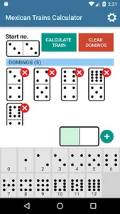 Mexican Train Domino Calc screenshot 0