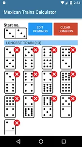 Mexican Train Domino Calc screenshot 1