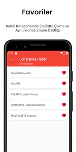 Son Dakika - Haberler : Gazete screenshot 14