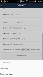 SNT Expenses screenshot 2