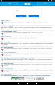 Calendario Divieti Camion 2023 screenshot 8