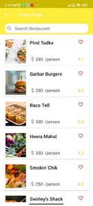 FoodGo screenshot 2