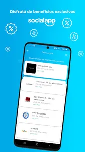 SocialApp screenshot 1