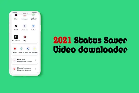 Status saver -Video downloader screenshot 0